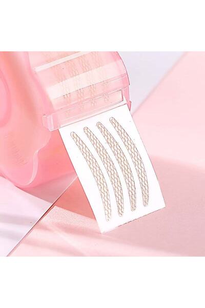 Choice C554-كريسنت 360 قطعة مكياج شفاف رمادي بيج شريط جفن عيون كبير غير مرئي ...