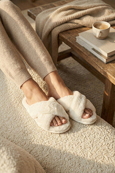 Lela Меки пантофи с мека текстура SLIPPERS 6722001