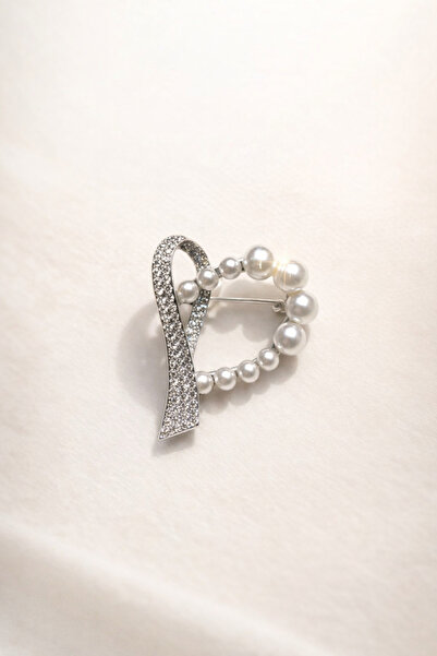 Jack Ferrero GÜMÜŞ KADIN BROŞ