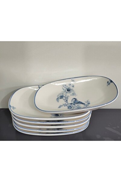 Güral PORSELEN KUŞ 6 ADET 15 CM (KÜÇÜK) ÇEREZLİK, KAHVALTILIK, REÇELLİK KAYIK...