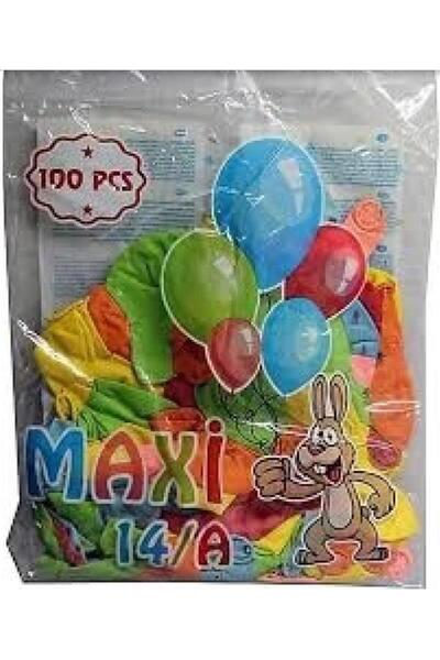 Buket Bayrakçılık باقة بالونات ماكسي 14A، كيس يحتوي على 100 بالون