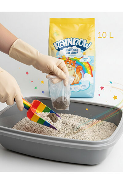 bentaş bentonit RAINBOW Kedi Kumu 10L