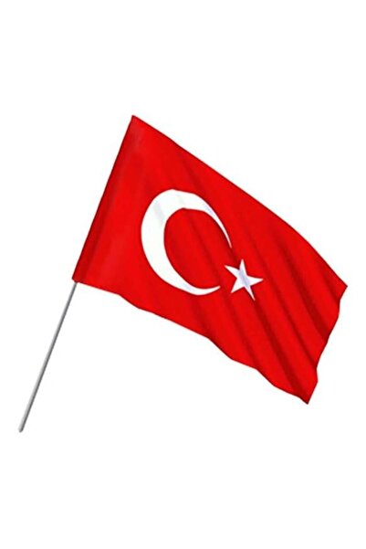 Genel Markalar Buket BKT-122 30x45 cm Ponje Sopalı Türk Bayrağı