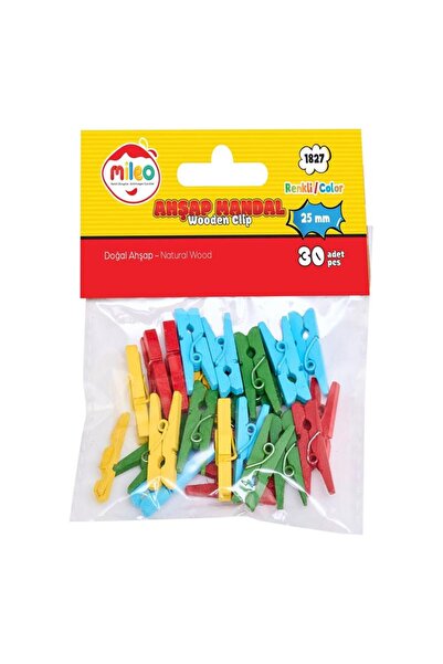 Mas مسمار خشبي ميلو 25 ملم ملون 1827