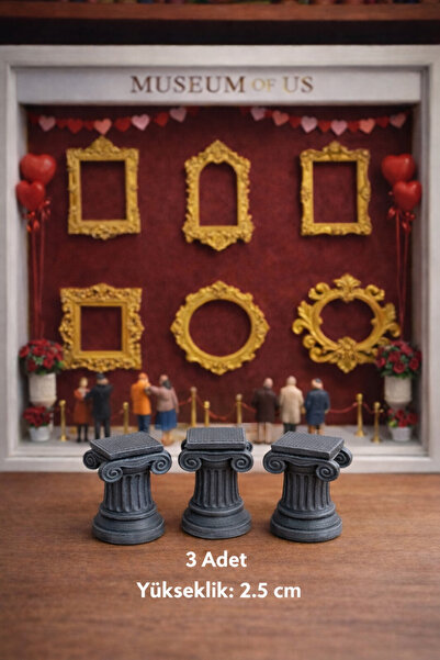 Rex Aksesuar Minyatür müze yapımı için eser müze yapımı 1:50 2.5cm
