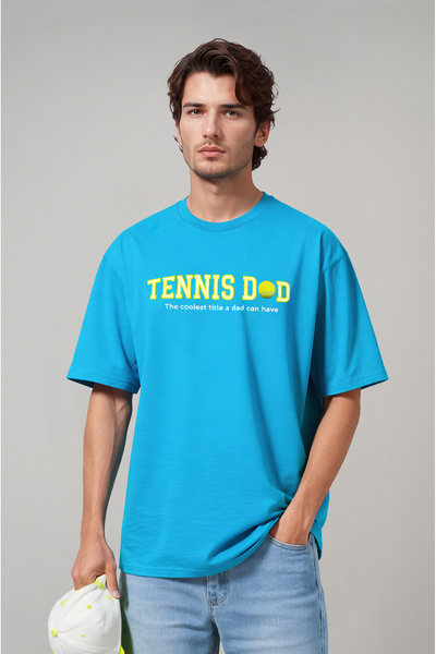 Klotho MAIA تي شيرت رجالي كبير الحجم من Tennis Dad