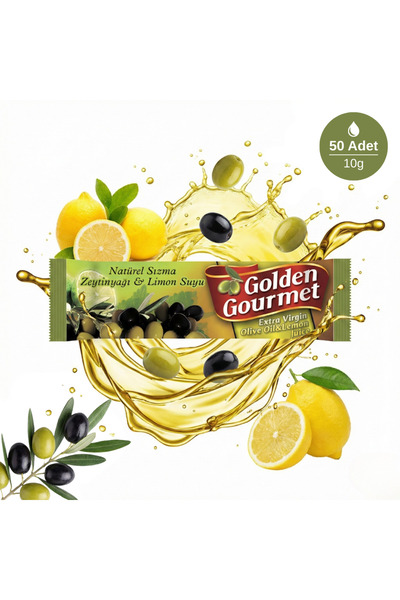 Golden Gourmet Tek Kullanımlık Salata Sosu 10gr*50 Adet