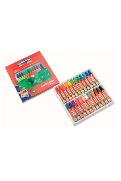 Gıpta Pastel Crayons 24 Colors Angled K3602