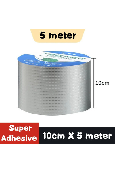 Choice شريط بوتيل مقاوم للماء، 1.5 مم، 10 سم × 5 م، لاصق ذاتيًا، مانع للتسرب،...