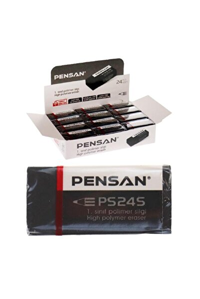 Pensan Гумка PSS-24S Чорна, упаковка по 24 штуки