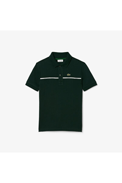 Lacoste Contrast Band Petit Piqu e Polo Shirt - PJ1144-00-YZP