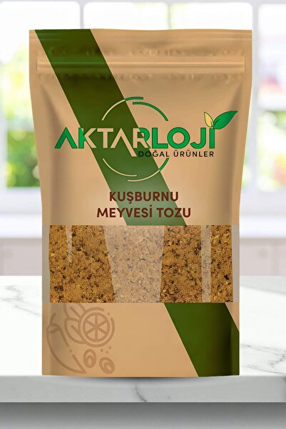aktarloji 1 Kg Kuşburnu Meyvesi Tozu / Yeni Öğütülmüş - Katkısız & Doğal