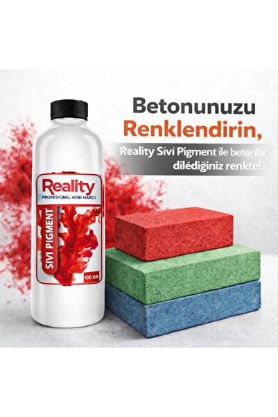 REALİTY YAPI Sıvı Pigment. Taştozu, Beton Tozu, Gri Harc, Beyaz Harc , Alçı, ...