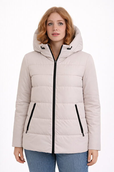 Montup Γυναικείο παλτό Parka από πέτρα με κουκούλα αδιάβροχο και ανθεκτικό στ...