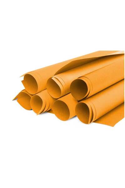 Hilal Ticaret ورق كرتون كيكا 100 جرام 50×70 برتقالي 100 قطعة