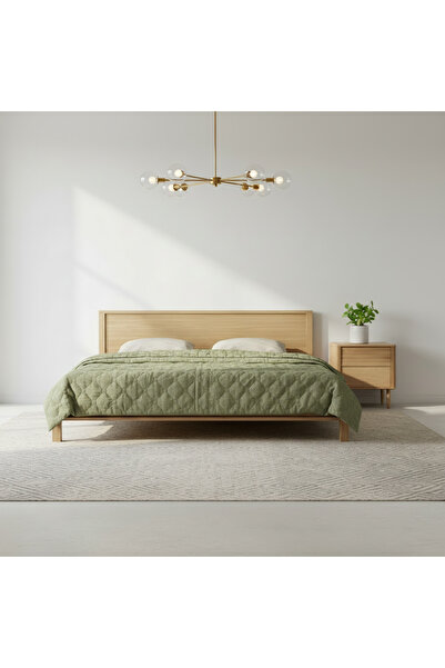 Latanwood Soldre Ahşap Karyola