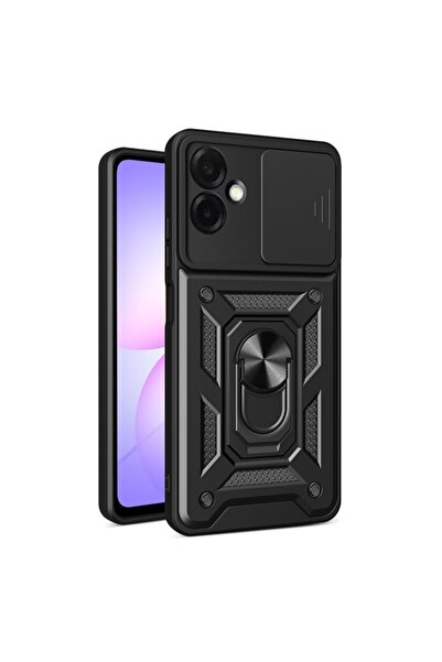 SKYDDAR INNOVATION Carcasă pentru Samsung Galaxy A07 4G, CamShield, inel magn...