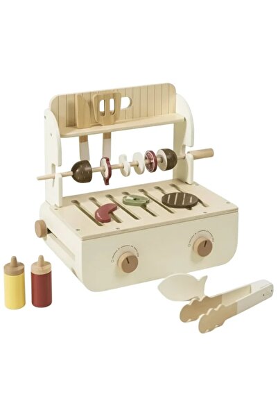 Smart Vibe Mini Set Gratar pentru Copii din Lemn MINI BBQ KinderVibe