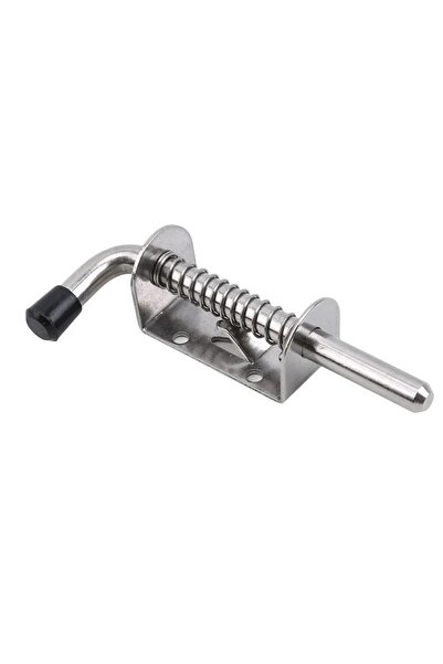 Choice silver 304 Stainless Steel Spring Latch Pin - Durable Window Cabinet H...