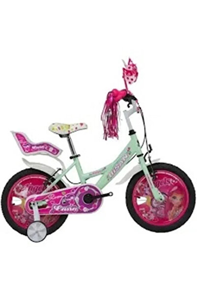 Bisan BİSAN ROSE KIZ ÇOCUK BİSİKLETİ 26CM V 16 JANT MİNT YEŞİL PEMBE