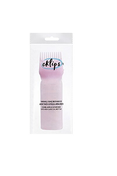 eklips Taraklı Saç Boyası ve Bakım Yağı Uygulama Şişesi (Asortili)