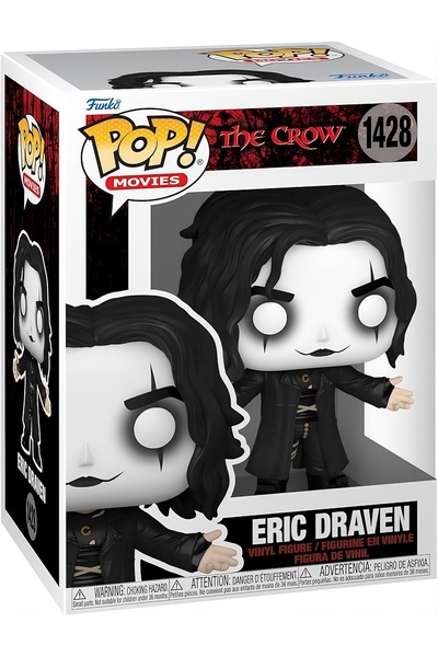 Funko 72380 أفلام البوب ​​الغراب إريك مع الغراب