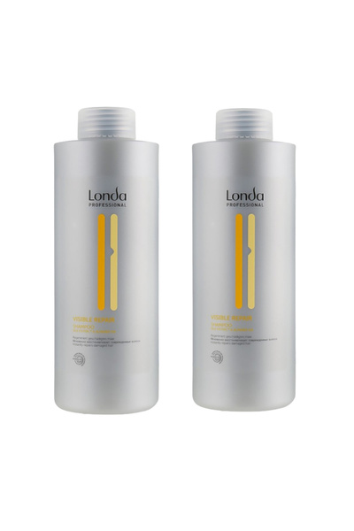 Londa Professional Set 2 x Sampon Care Visible Repair pentru Par Degradat, 10...
