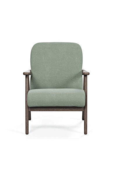 Normod Levy Koyu Meşe Berjer - Kadife