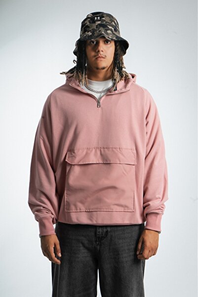 No Future Kanguru Cepli Erkek Kapşonlu Hoodie NF0335GL