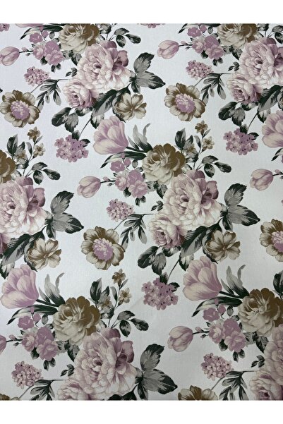 Enesar Home Çiçek Desenli Döşemelik Kumaş S2 Çiçekli Kumaş