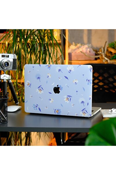 Mcstorey حافظة ماك بوك اير M1 مقاس 13 بوصة A1932 A2179 A2337 متوافقة مع Flower04