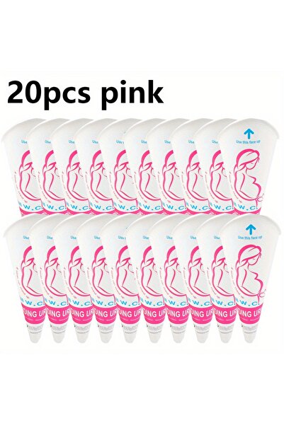 Choice 20 قطعة وردية اللون، 10/20 قطعة، مبولة ورقية للاستخدام مرة واحدة للنسا...