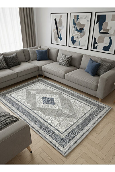 ALLGELSİN غطاء سجادة من الصوف الصغير المرن 4m2 160x230 أو 6m2 200x300 غطاء سج...