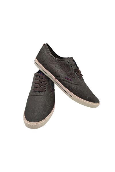 Jack & Jones Men's sneakers 40, imitation leather, brown