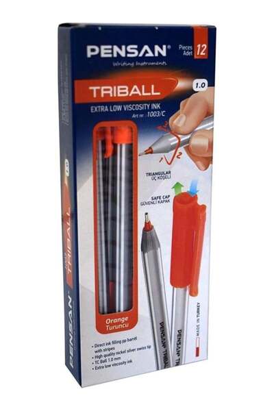 Pensan Triball Tükenmez Kalem 1 Mm Oranj