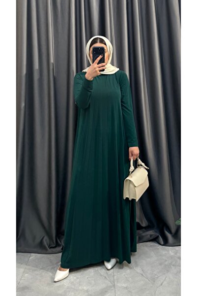 NİSUM MODA PİLİSELİ SANDY ELBİSE