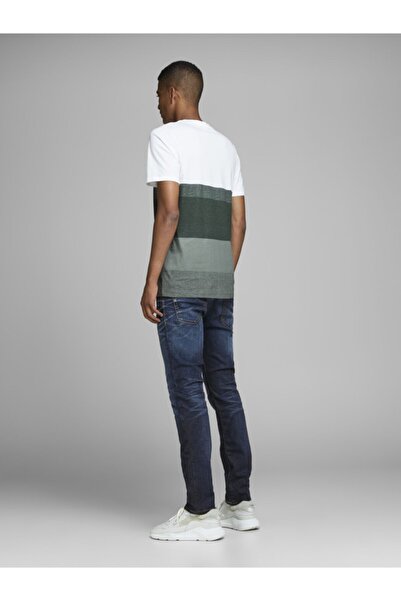 Jack & Jones Jack&Jones 12118215 JJITIM Slim Straight pentru bărbați, denim a...