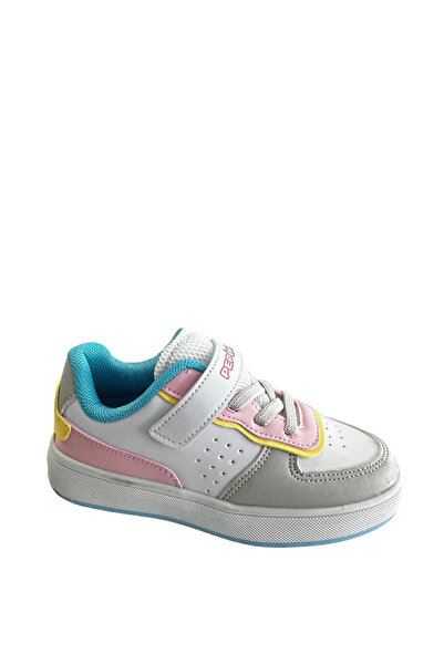 pepino Py23-964 - حذاء رياضي أبيض وردي فيروزي للفتيات