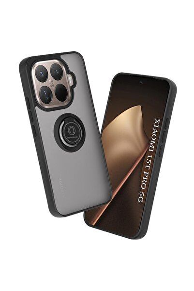 SKYDDAR INNOVATION Husă pentru Xiaomi 15T Pro, Glinth cu inel magnetic rotati...