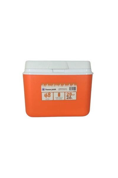 Freeze Peak Adventure 28 QT Soğutucu Buzluk 26 Litre Turuncu