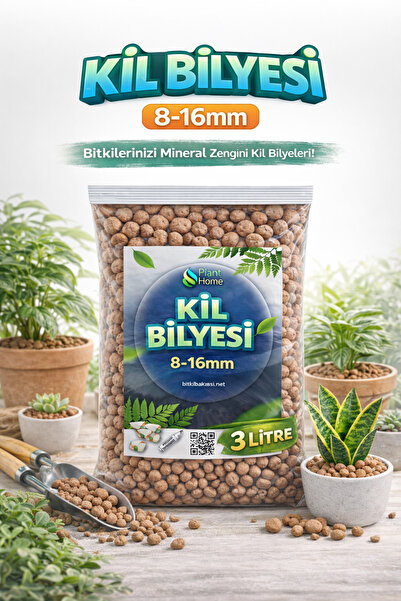 Plant Home Power Mix Bitki Bakımı İçin Doğal Kil Bilyesi (Hidroton) – Topraks...