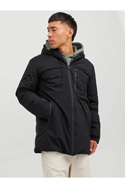 Jack & Jones Jack&Jones 12243225 JCOPAYNE Erkek PARKA Siyah