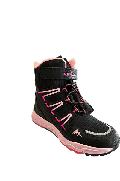 pepino Fk-1361 Čizme za trekking za devojčice - crno-ružičaste