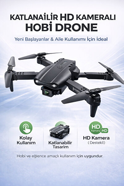 PeacHTec Peachtech HD Çift Kameralı Katlanabilir Drone Uzaktan Kumandalı Hobi...
