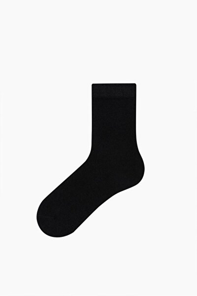 Bross 3-Piece Black Bamboo Kids Socks
