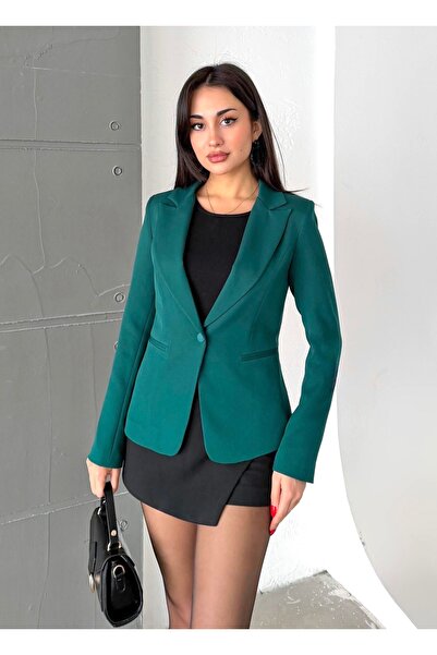 Shahiqa Klasik Kesim Şık Blazer Ceket