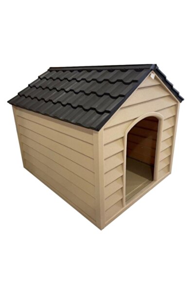 AquaHome Plastik Dış ve İç Ortam Köpek Kulübesi 62 cm x 76 cm x 64 cm