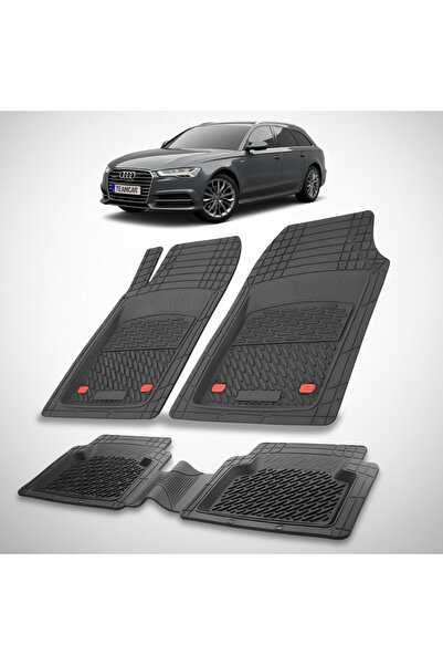 TEAMCAR Covorașe compatibile Audi A6 C7 Avant Break 2011-2018 |   Negru