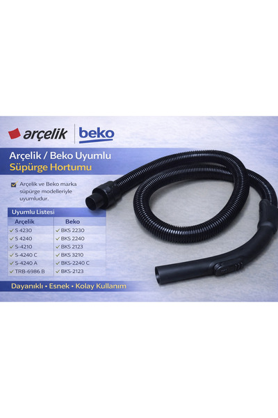 Beko Furtun pentru aspirator Bks 2240 C (piesă de schimb originală)u (piesă d...
