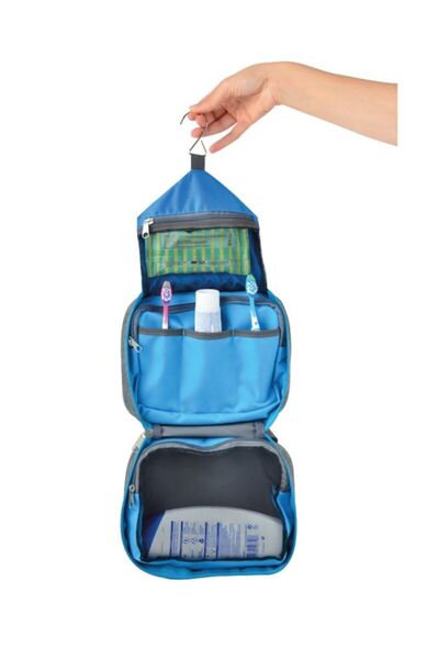 NURGAZ Campout Kişisel Bakım Çantası Turkuaz